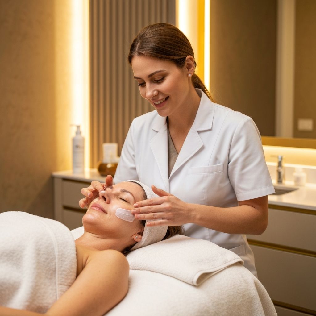 Botox treatment process at Tua Pelle